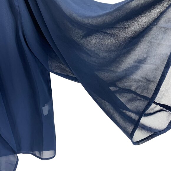 plus size  Short Sleeve Kimono /coverup bolero Lightweight Cover Up Shrug SZ 2X - Picture 3 of 16